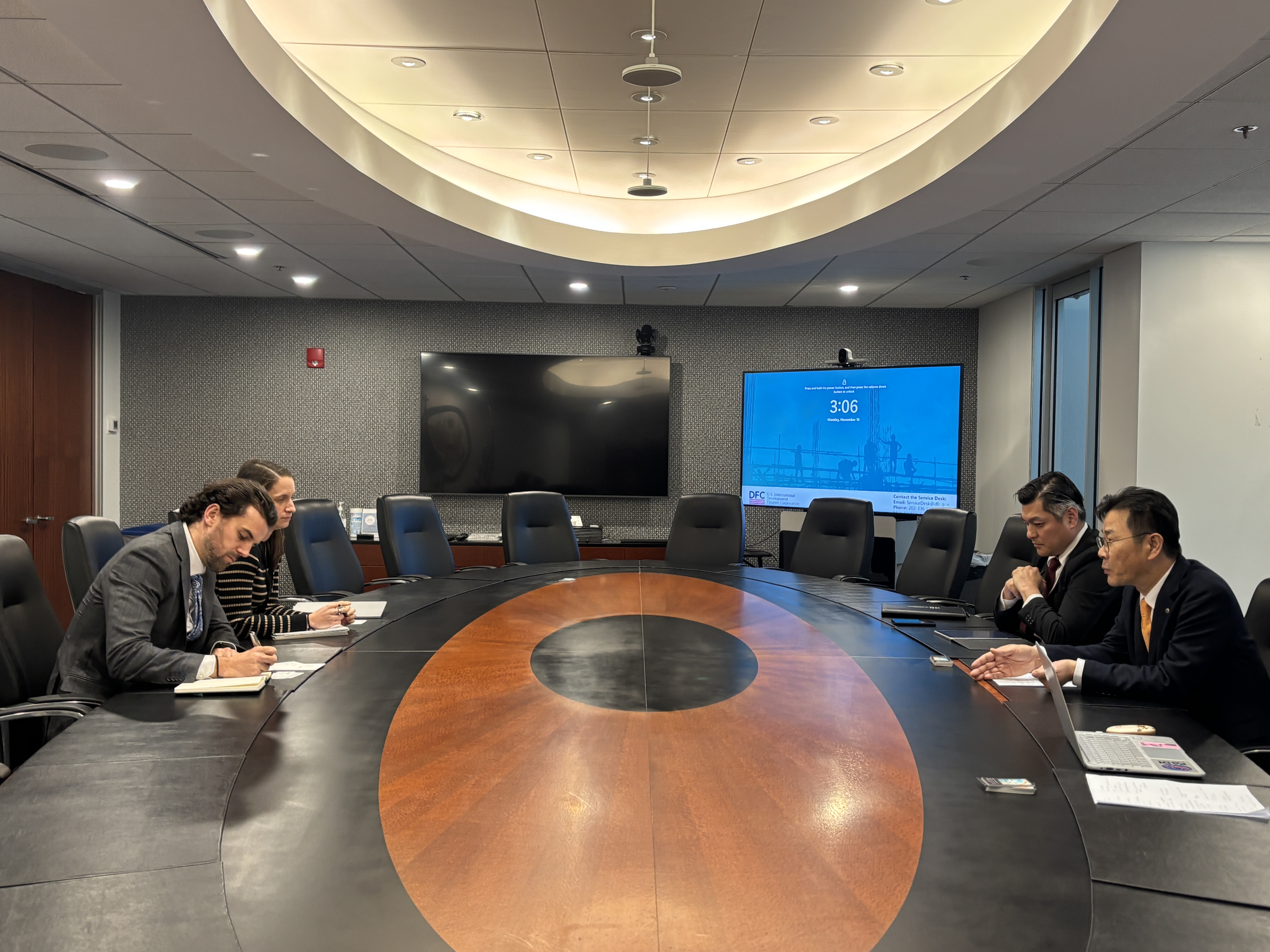 DFC(U.S. International Development Finance Corporation) 면담