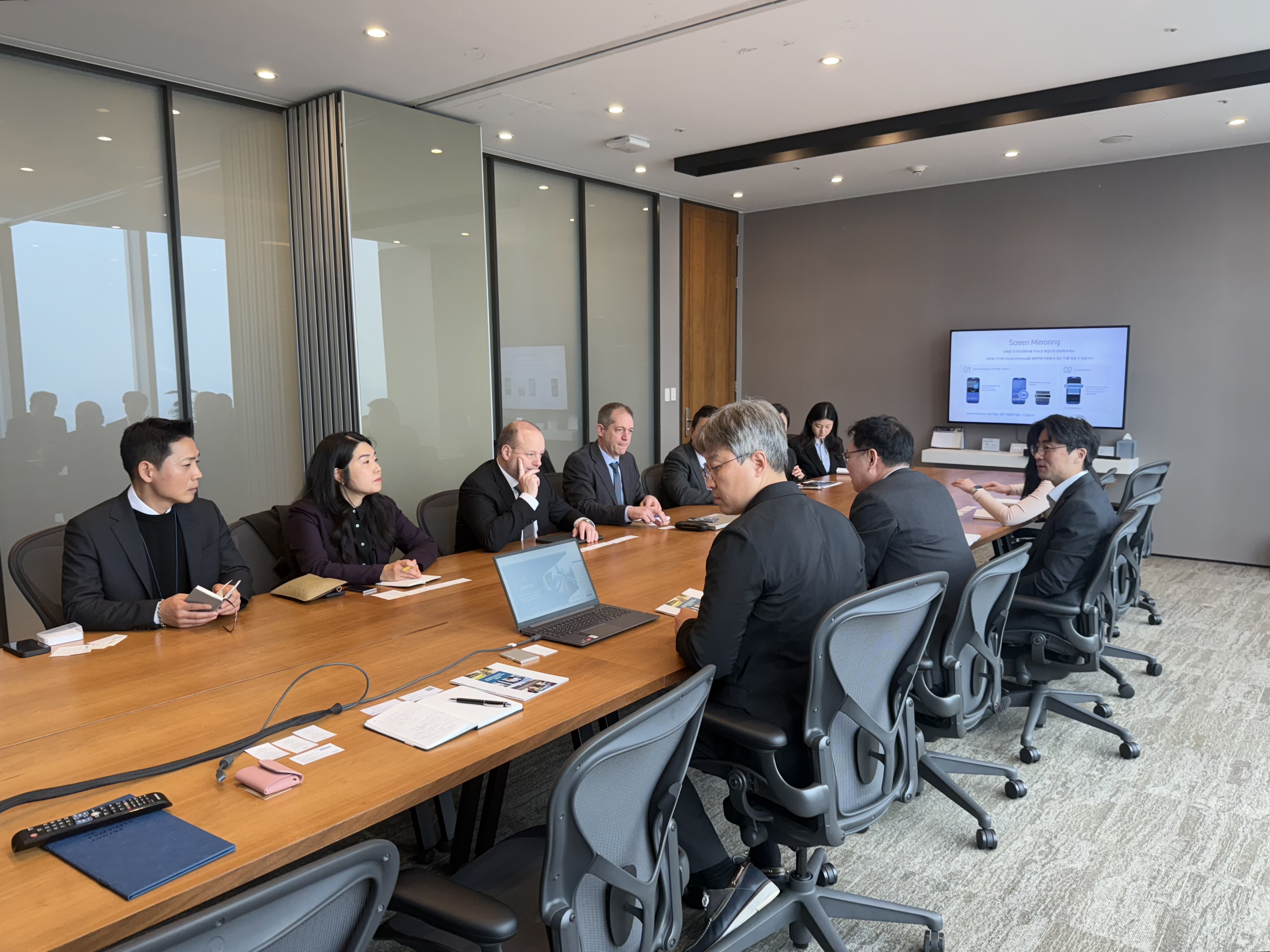 Meeting with Keolis and Hyundai Rotem regarding Railway Projects