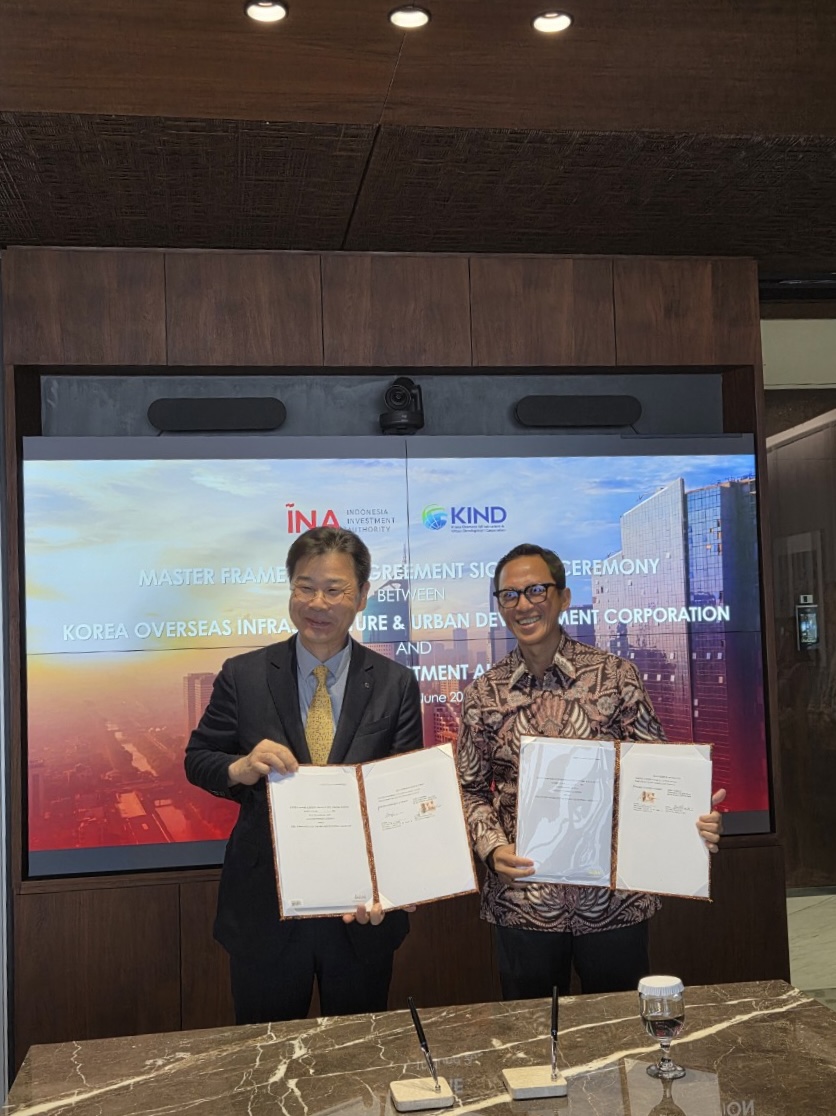 KIND Signs Master Framework Agreement (MFA) with Indonesia’s Sovereign Wealth Fund INA