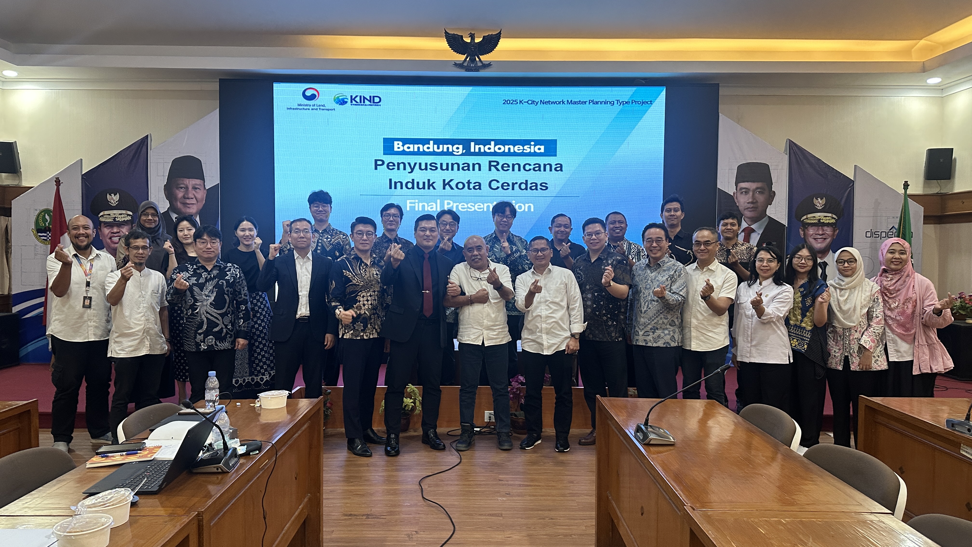 Final Presentation of the 2025 K-City Network “Bandung Smart Town Master Plan” Project