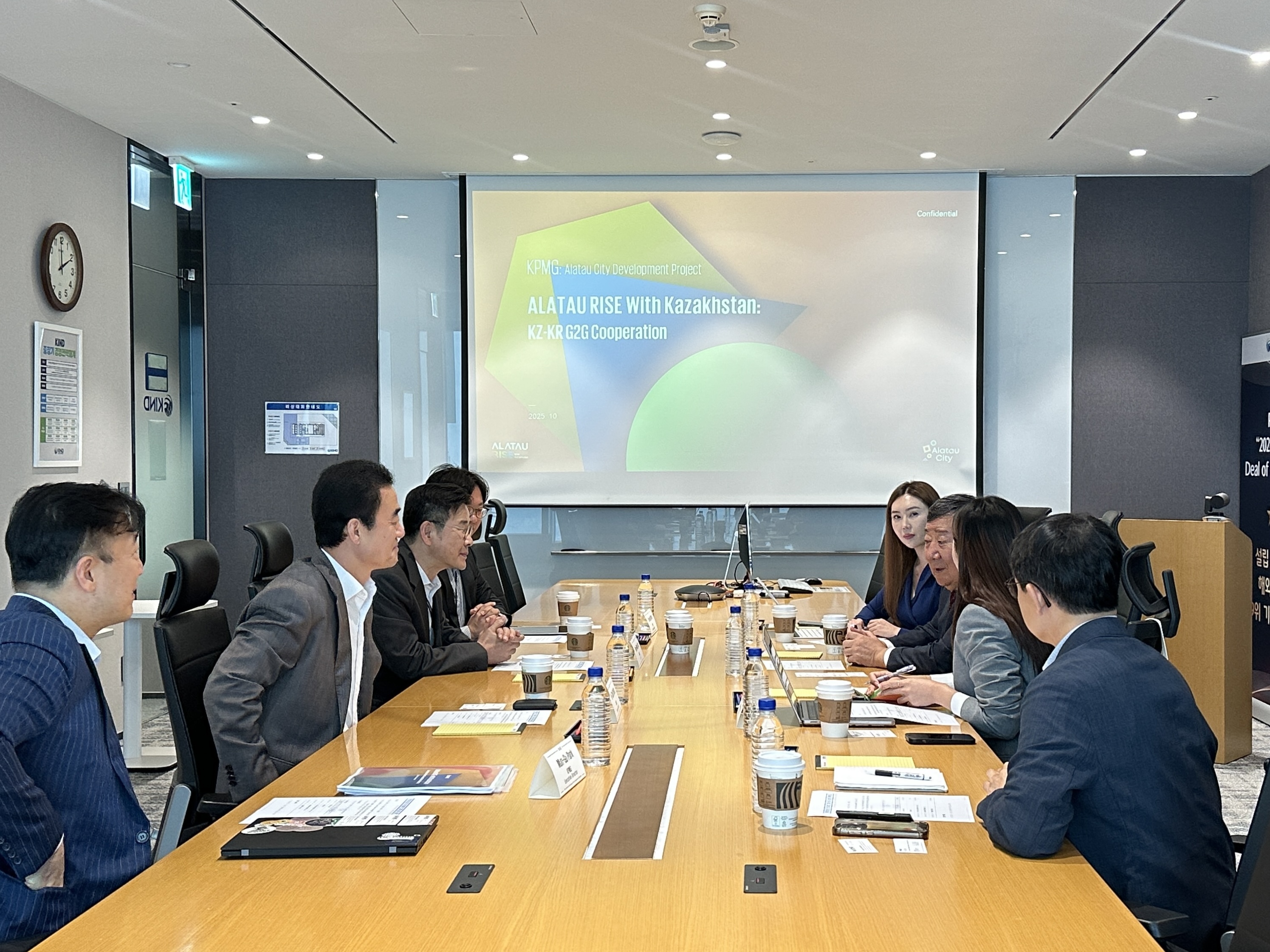 카자흐스탄 카스피안 그룹 면담